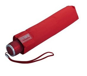 Red Automatic Compact Umbrellas