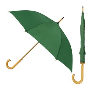 Green wood sitck umbrella
