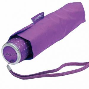 Purple Manual Compact Umbrella
