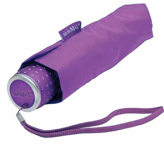 Purple Manual Compact Umbrella