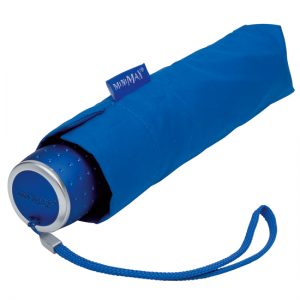 Blue Manual Compact Umbrella