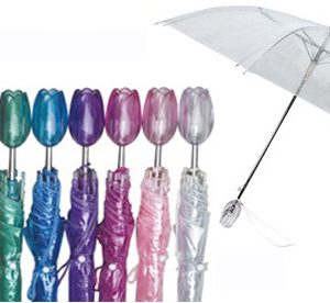 Clear Tulip Umbrellas