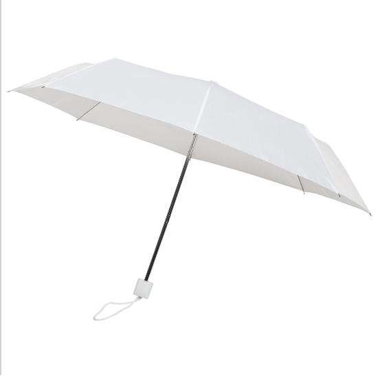 White Telescopic Umbrella