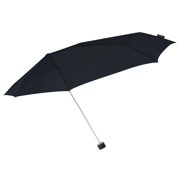 Black windproof compact umbrella