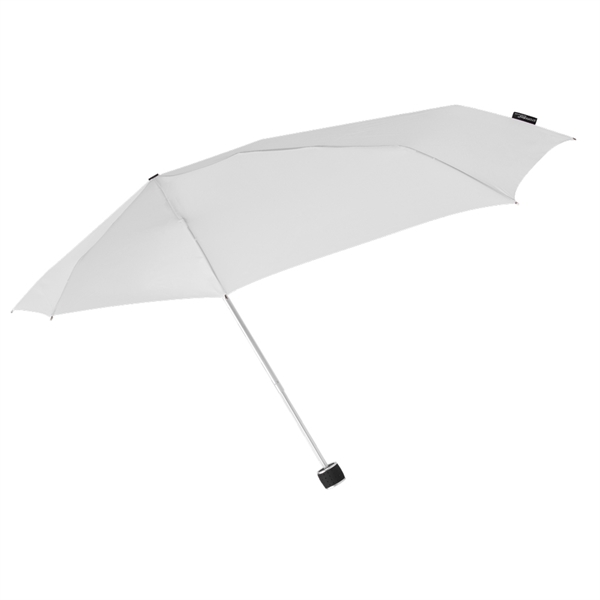 White windproof compact umbrella