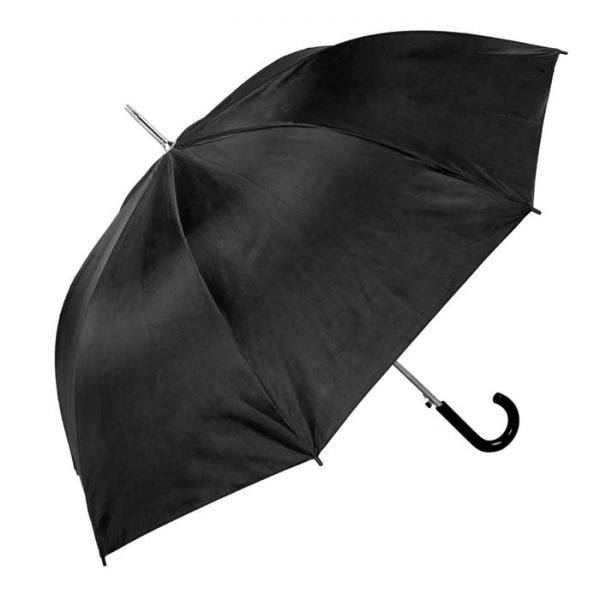 unisex black walking umbrella