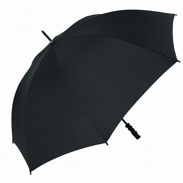 black wind resistant golf umbrella