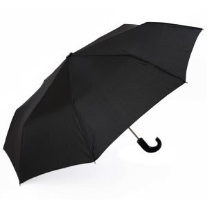 black automatic umbrella