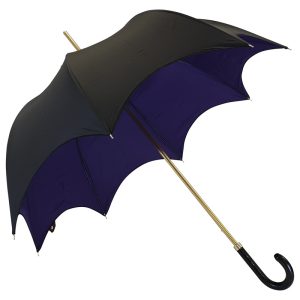 Black and black gothic umbrella