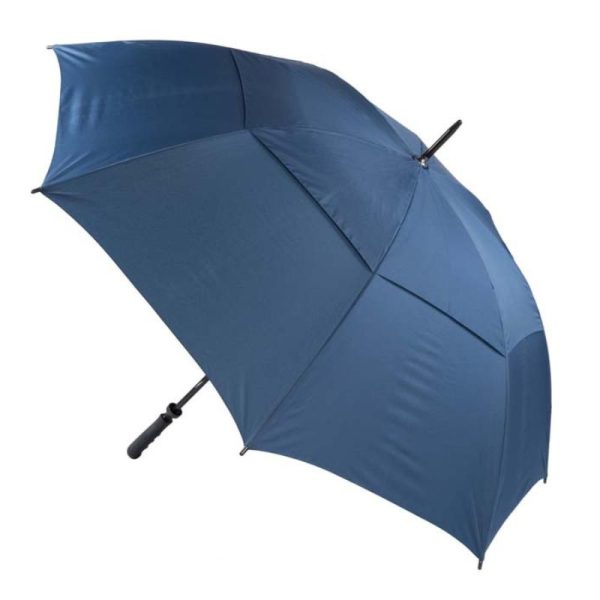 Wholesale navy vented golf umbrella