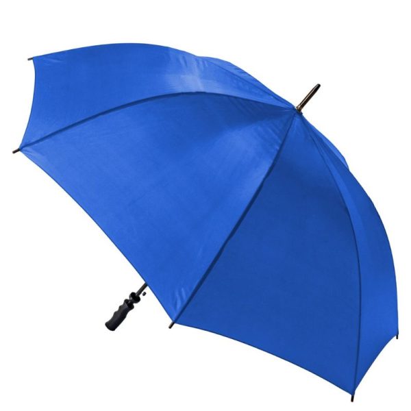 Windproof royal blue umbrella